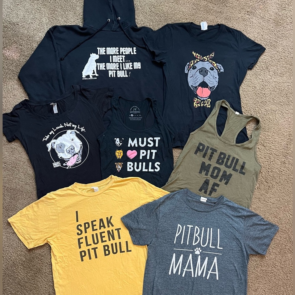 Pitbull Mom Shirt Bundle